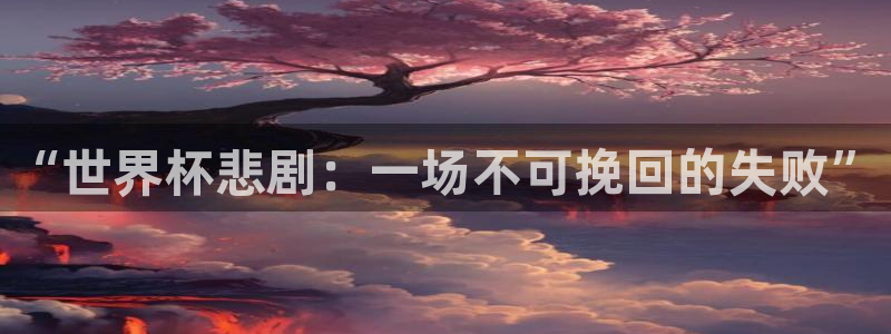 26世界杯：“世界杯悲剧：一场不可挽回的失败”